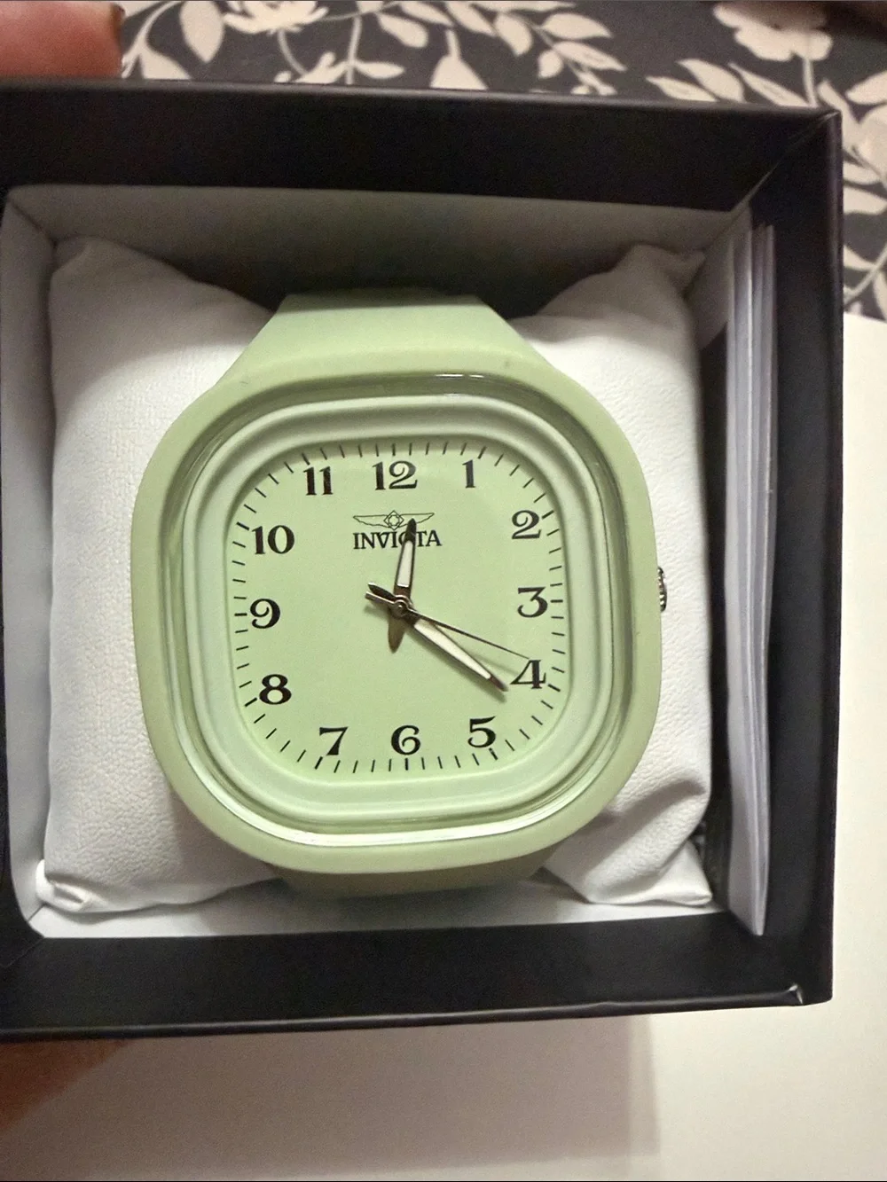 Invicta Celestial Velvion Unisex Watch 45.3mm Mint Green Quartz NIB